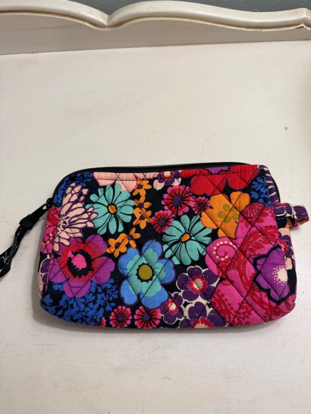 Vera Bradley Bright Floral Quilted Cosmetic pouch - Multicolor Floral
